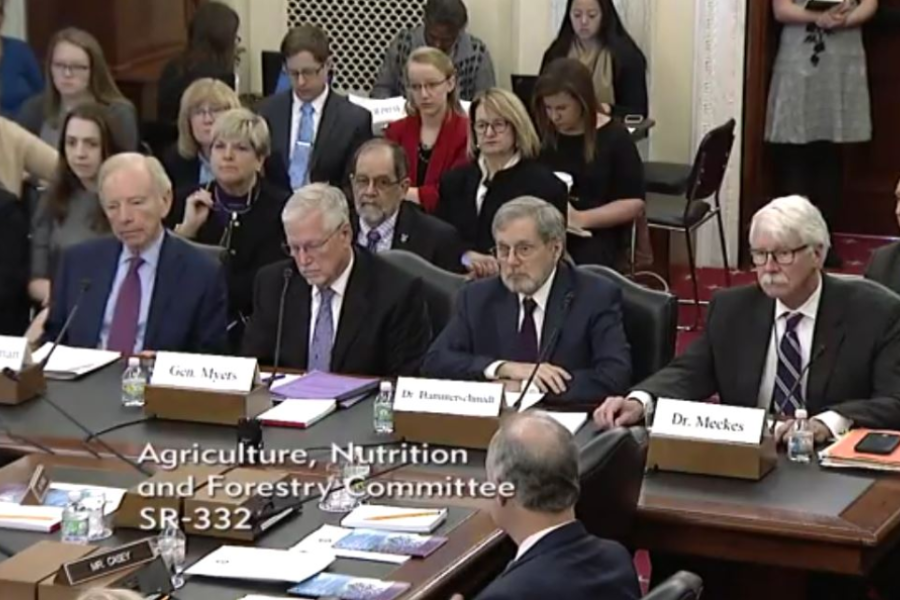 Testimony to Senate Committee on Agriculture, Nutrition, and Forestry